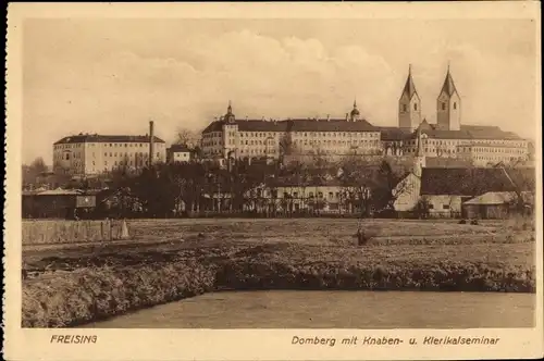 Ak Freising in Bayern, Detailansicht