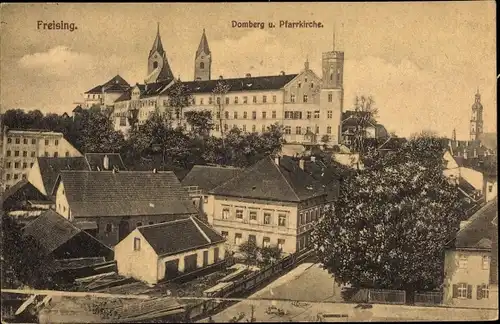 Ak Freising in Bayern, Detailansicht