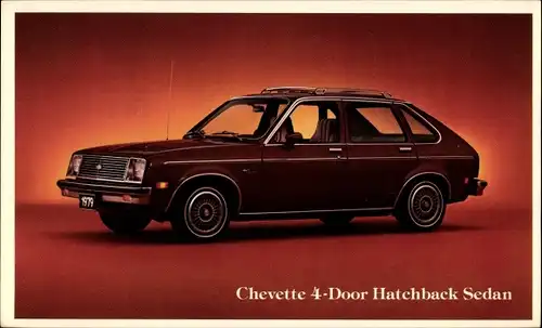 Ak Chevrolet, Chevett 4 Door Hatchback Sedan, Auto, 1979