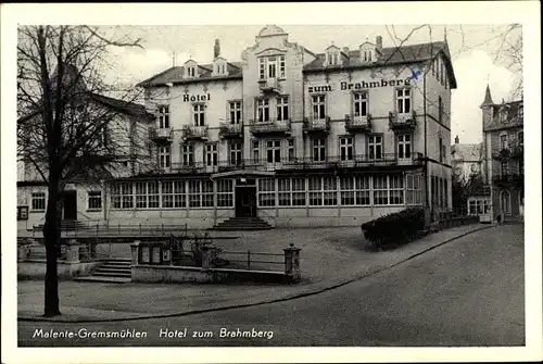 Ak Malente Gremsmühlen in Ostholstein, Hotel zum Brahmberg