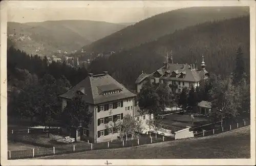 Ak Bärenfels Altenberg im Erzgebirge, Blick auf Kurhausanlage Kaiserhof