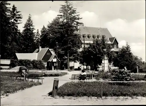 Ak Oberbärenburg Bärenburg Altenberg im Erzgebirge, FDGB Erholungsheim Friedenswacht