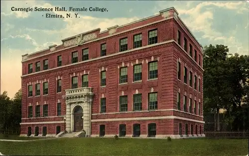 Ak Elmira New York USA, Carnegie Science Hall, Female College