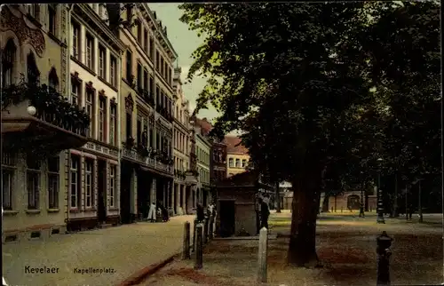 Ak Kevelaer am Niederrhein, Kapellenplatz, Gasthaus zum Hof von Holland