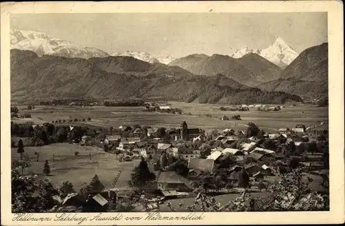 Ak Salzburg in Österreich, Stadtpanorama vom Watzmannblick