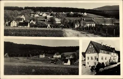 Ak Neudorf Sehmatal im Erzgebirge, Genesungsheim der Sozialversicherung Kretscham Rothensehma, Abt.B