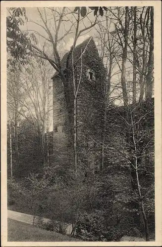 Ak Freiberg im Kreis Mittelsachsen, Blick auf die Stadtmauer am Meißner Ring