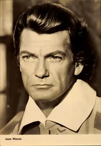 Ak Schauspieler Jean Marais, Der Graf von Monte Christo, Der Gejagte, Portrait