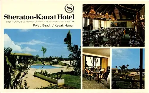 Ak Kauai Hawaii USA, Sheraton Kauai Hotel, Swimmingpool, Beach