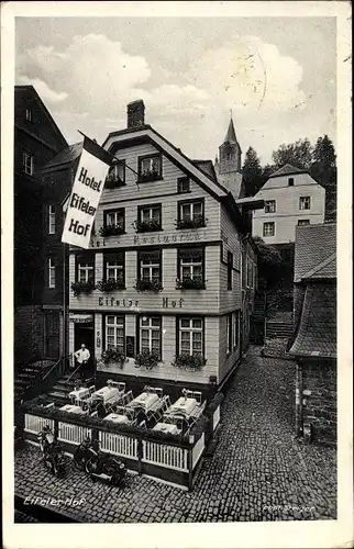 Ak Monschau Montjoie in der Eifel, Hotel Eifeler Hof, Inh. Paul Heister