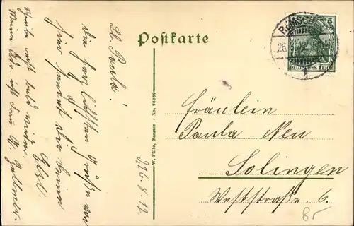 Ak Remscheid im Bergischen Land, Städtisches Strandbad