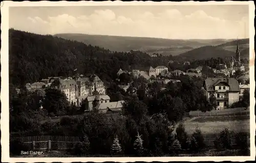 Ak Bad Elster im Vogtland, Blick auf den Ort mit Umgebung