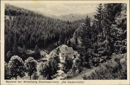 Ak Winterberg im Hochsauerlandkreis, Nuhnetal, Daubermühle