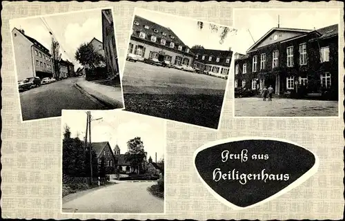 Ak Heiligenhaus NRW, Teilansichten, Gebäude, Straßenpartien