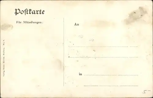 Ak Halsbrücke in Sachsen, Hohe Esse, Höchster Schornstein der Erde, Frau, Kinderwagen