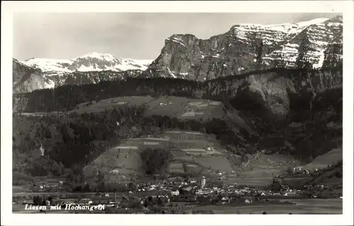 Ak Liezen Steiermark, Ortschaft mit Landschaftsblick, Hochanger