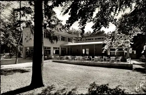 Ak Bad Homburg v. d. H., Durchblick zum Hardtwald Hotel Restaurant, Besitzer Familie Scheller Kurze