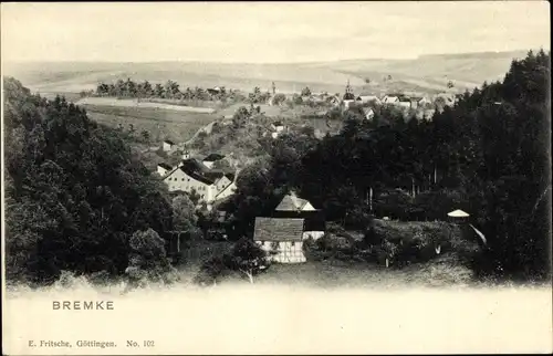 Ak Bremke Gleichen Landkreis Göttingen, Blick auf Gasthof zum Bremkertal, Inh. Jütte