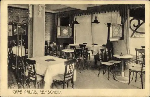 Ak Remscheid im Bergischen Land, Café Palais, Alleestraße, Inh. W. Hillenbach