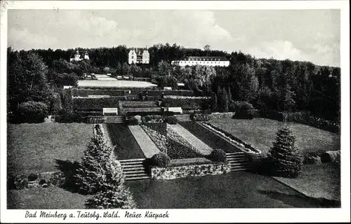 Ak Horn Bad Meinberg im Kreis Lippe, Neuer Kurpark, Freitreppe