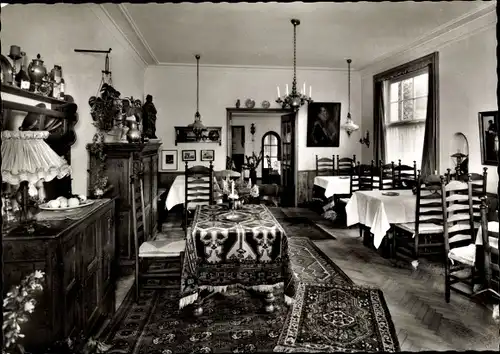 Ak Windhagen Gummersbach im Oberbergischen Kreis, Blick in das Hotel Heedt, Besitzer Holländer