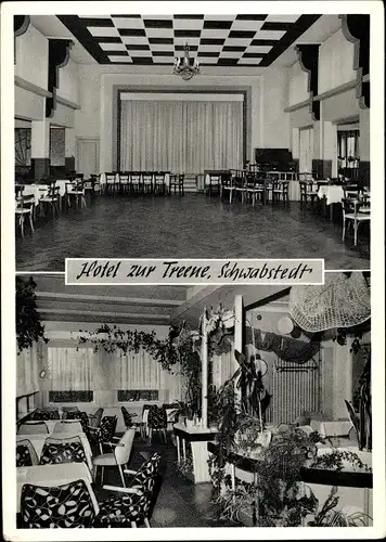Ak Schwabstedt Schleswig Holstein, Hotel zur Treene, Inh. H. Thomsen