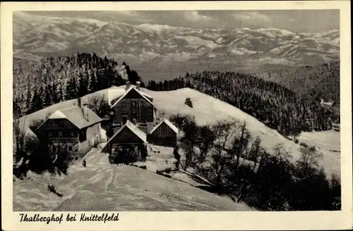 Ak Knittelfeld in der Steiermark, schöne Detailansicht