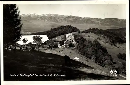 Ak Knittelfeld in der Steiermark, schöne Detailansicht