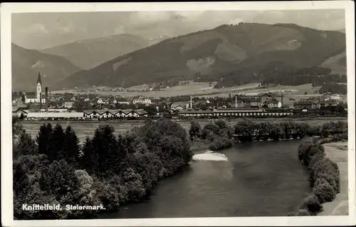 Ak Knittelfeld in der Steiermark, schöne Detailansicht