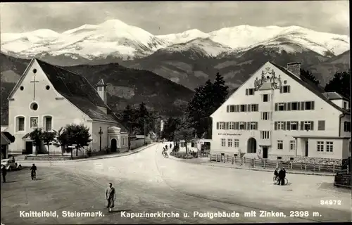 Ak Knittelfeld in der Steiermark, schöne Detailansicht
