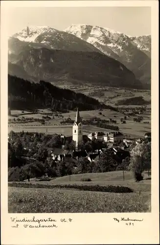 Ak Windischgarsten in Oberösterreich, schöne Detailansicht