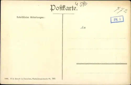 Ak Windischgarsten in Oberösterreich, schöne Detailansicht