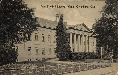 Ak Oldenburg in Niedersachsen, Peter Friedrich Ludwig Hospital