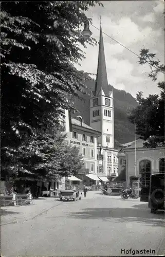 Ak Bad Hofgastein in Salzburg, schöne Detailansicht