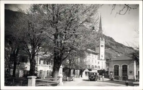 Ak Bad Hofgastein in Salzburg, schöne Detailansicht