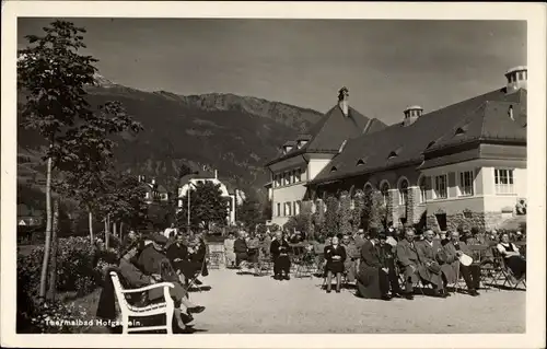 Ak Bad Hofgastein in Salzburg, schöne Detailansicht