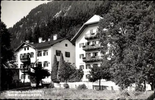 Ak Bad Hofgastein in Salzburg, schöne Detailansicht