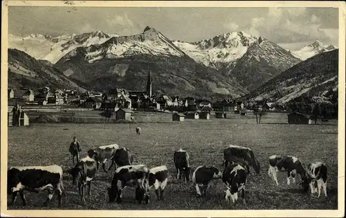 Ak Bad Hofgastein in Salzburg, schöne Detailansicht