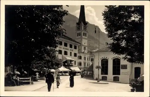 Ak Bad Hofgastein in Salzburg, schöne Detailansicht