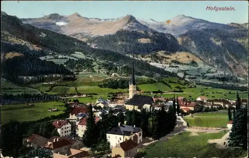 Ak Bad Hofgastein in Salzburg, schöne Detailansicht