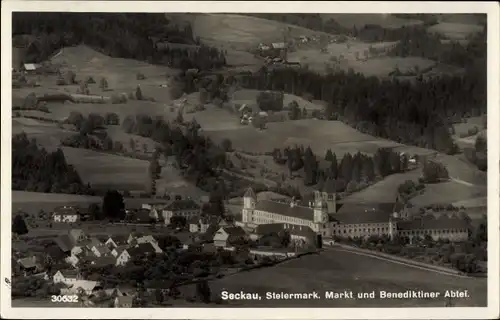 Ak Seckau in der Steiermark, schöne Detailansicht