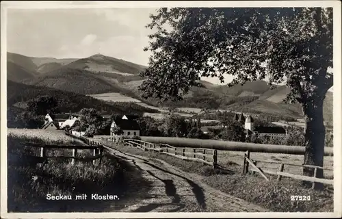 Ak Seckau in der Steiermark, schöne Detailansicht