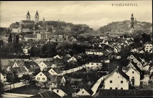 Ak Freising in Oberbayern, schöne Detailansicht