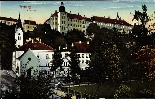 Ak Freising in Oberbayern, schöne Detailansicht