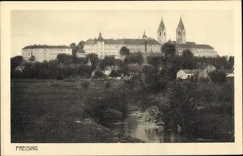 Ak Freising in Oberbayern, schöne Detailansicht