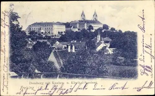 Ak Freising in Oberbayern, schöne Detailansicht