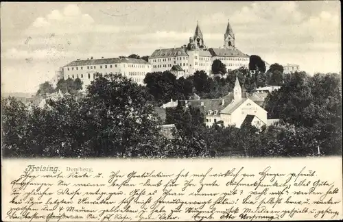 Ak Freising in Oberbayern, schöne Detailansicht