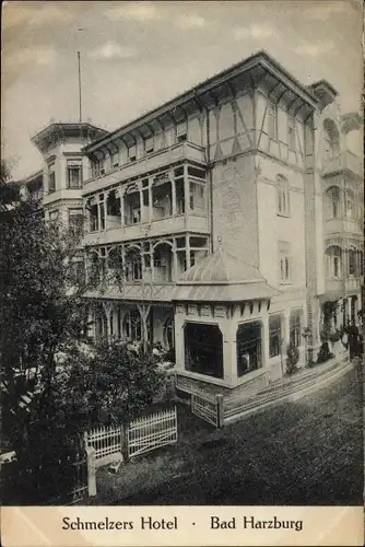 Ak Bad Harzburg in Niedersachsen, Schmelzer's Hotel