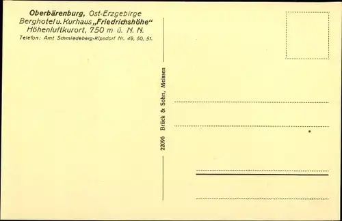 Ak Bärenburg Altenberg im Erzgebirge, Stadtansichten, Straßenpartie im Ort