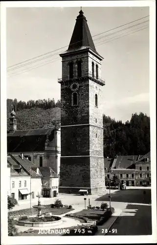 Ak Judenburg in der Steiermark, schöne Detailansicht